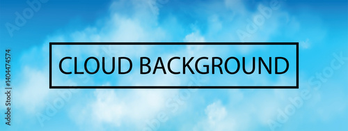 A realistic foundation with a blue sky and white clouds