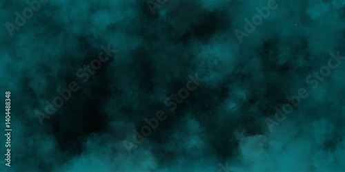spectacular abstract white smoke isolated color blue background .Black and blue smoke aquarelle smudge illustration smooth grungy smokey . Abstract Painted Illustration. Brush stroked painting.