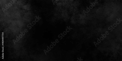 Dark black and white grunge texture on an old wall surface
