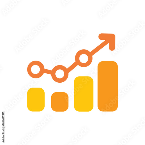 A simple illustration showing an increase in import tariffs, useful for economic and government policy visuals.