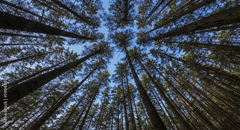 Obraz premium Celestial Canopy AI Generated