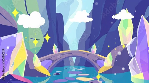 Crystal Design Clear Cartoon design Crystal clear cartoon image in the best Design View Great in Design Great Colors crystal image photo
