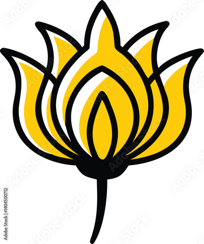 Borage, Yarrow, Coreopsis, Cornflower, Verbena, Allium, Alstroemeria, Bellflower, Bougainvillea, Bouvardia, flower logo icon