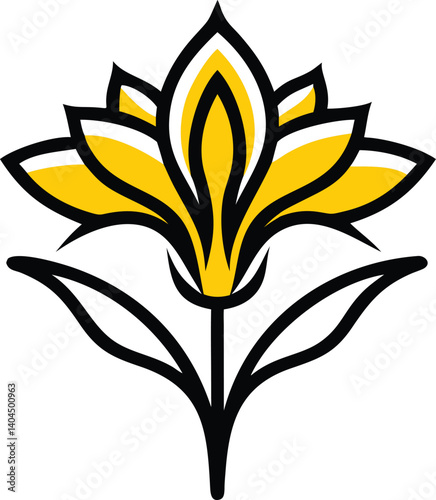 Borage, Yarrow, Coreopsis, Cornflower, Verbena, Allium, Alstroemeria, Bellflower, Bougainvillea, Bouvardia, flower logo icon
