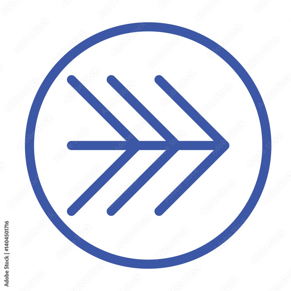 Fototapeta premium right arrow icon