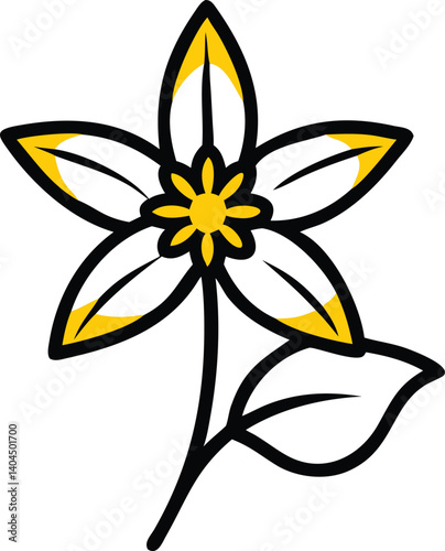 Borage, Yarrow, Coreopsis, Cornflower, Verbena, Allium, Alstroemeria, Bellflower, Bougainvillea, Bouvardia, flower logo icon