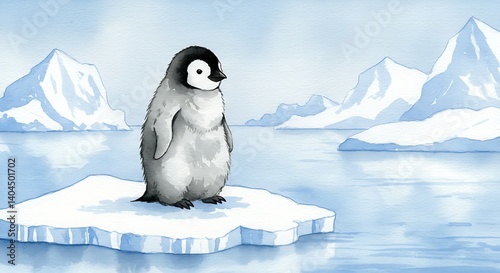 Iceberg Soliloquy AI Generated