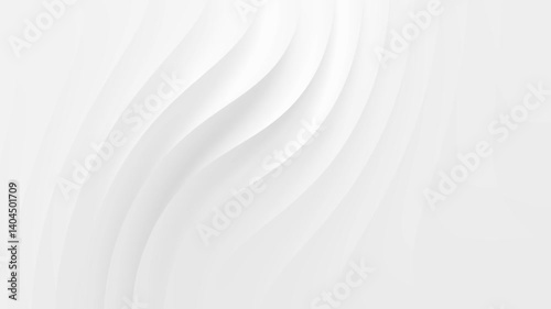 Abstract grey curves wave pattern seamless loop background.