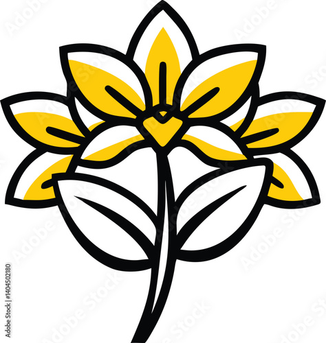 Borage, Yarrow, Coreopsis, Cornflower, Verbena, Allium, Alstroemeria, Bellflower, Bougainvillea, Bouvardia, flower logo icon