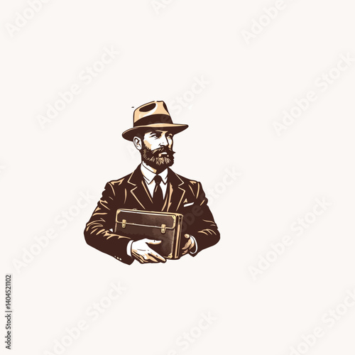 Engineer silhouette. Engineer vector design. Engineer logo, icon design.