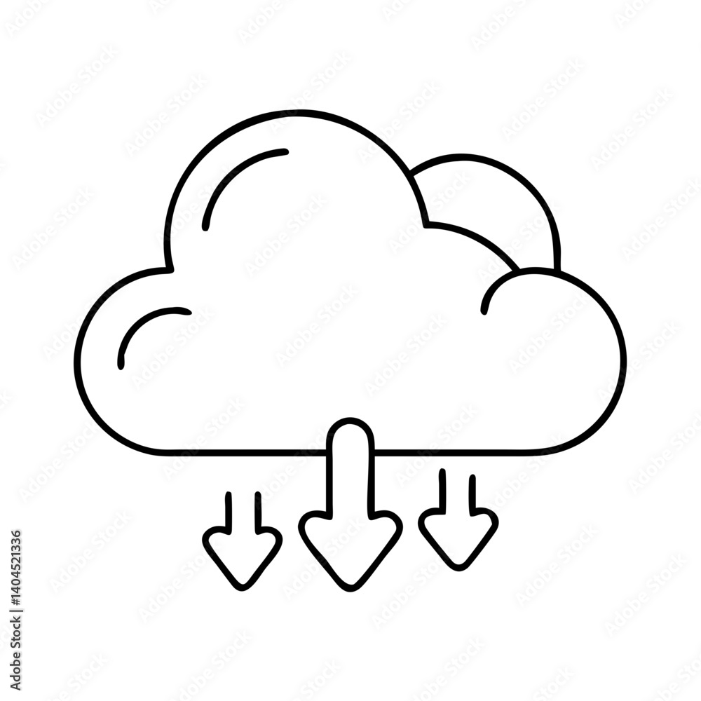 Cloud Computing Downloading Data Information Transfer Network Storage Backup Cloud Computing Downloading Data Information Transfer Network Storage Backup