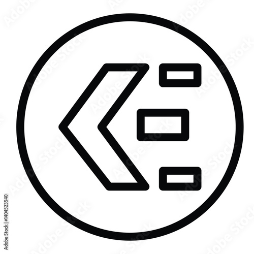 left arrow icon