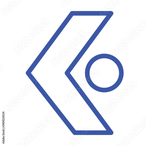 left arrow icon