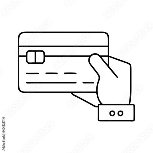 Hand Holding Credit Card Payment Transaction Banking Finance Commerce