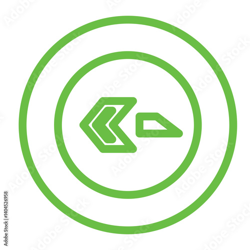 left arrow icon