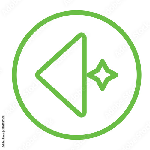 left arrow icon