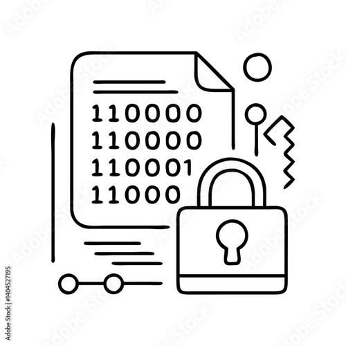 Data Security and Encryption using Secure Padlock for Binary Code Protection