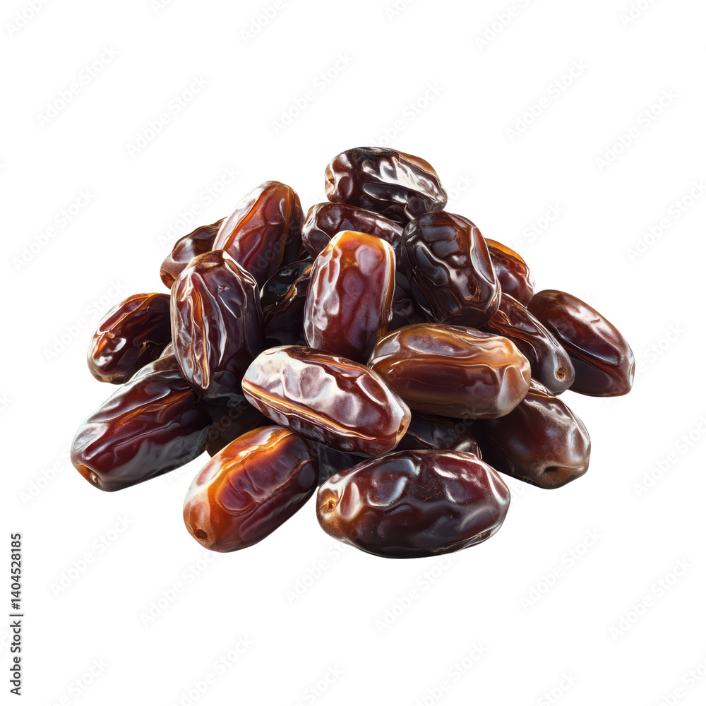 Dates Fruits close up Isolated on Black Background Dates Fruits close up Isolated on Black Background