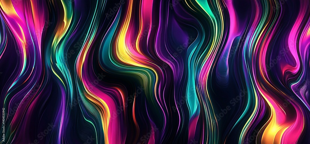 Abstract Liquid Flow Abstract Liquid Flow