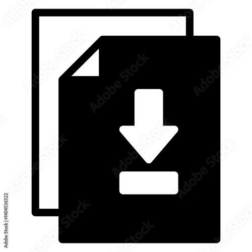 Download Document Solid Icon
