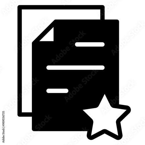 Save Document Solid Icon
