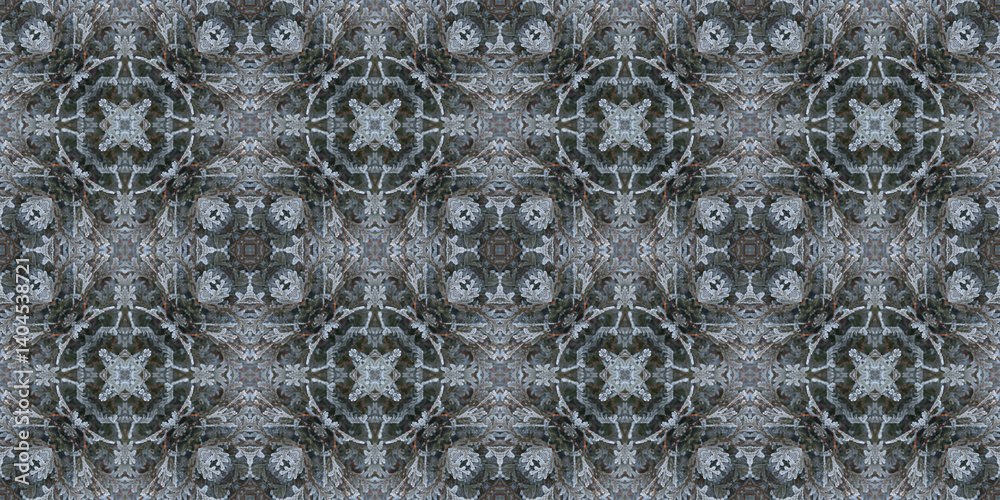 Obraz premium Seamless pattern banner. Abstract texture background.