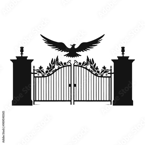 fence silhouette
