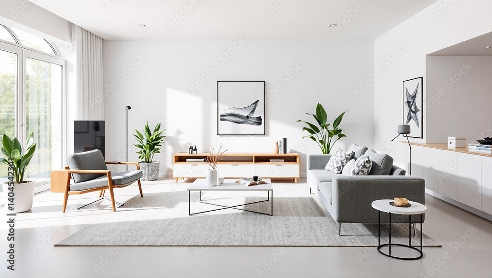Modern Minimalist Living Room Furniture Set - Stylish Design Modern Minimalist Living Room Furniture Set - Stylish Design