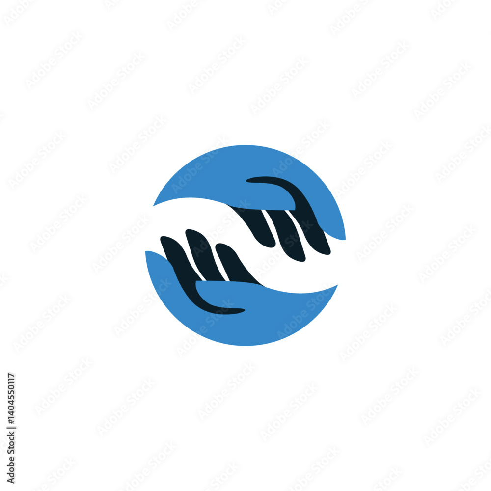 hand logo design template illustration vector hand logo design template illustration vector