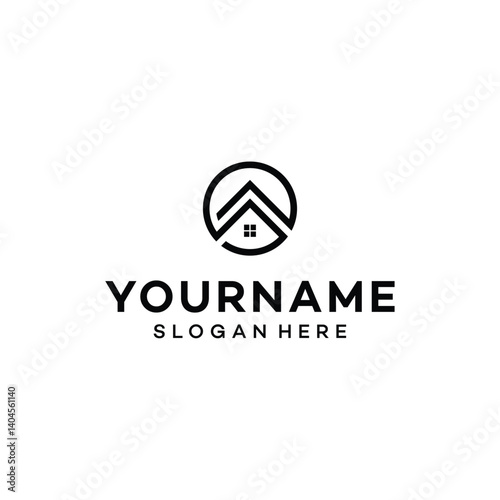 Free Download House building logo design vector illustration - GFXLoad