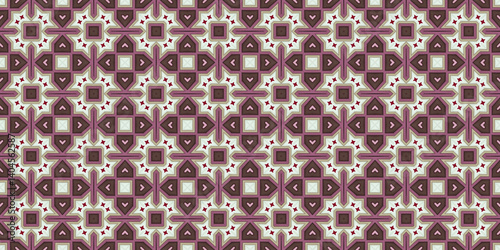 Seamless abstract pattern. Symmetrical texture. Kaleidoscope