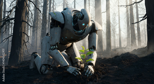 Futuristic Ai Robot 4k Quality Image 