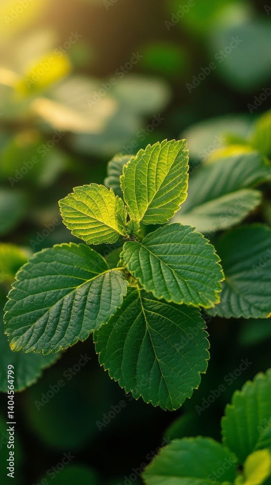 A close-up of fresh, verdant leaves of the plant. The intricate patterns and textures are highlighted in natural light, creating a stunning display of nature's detail. A close-up of fresh, verdant leaves of the plant. The intricate patterns and textures are highlighted in natural light, creating a stunning display of nature's detail.
