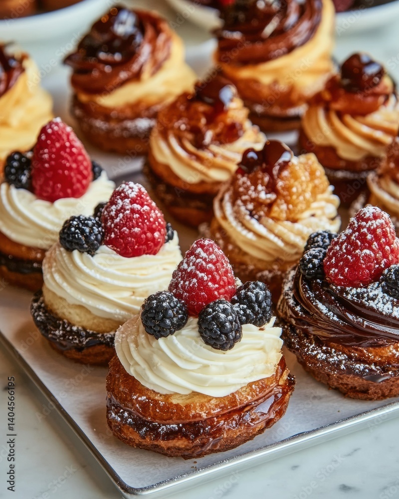 Artisan Pastry Storytelling Luxe Gourmet Dessert Collection Showcasing Precision Patisserie Craft with Chocolate and Fresh Berry Elegance for Modern Culinary Experiences Artisan Pastry Storytelling Luxe Gourmet Dessert Collection Showcasing Precision Patisserie Craft with Chocolate and Fresh Berry Elegance for Modern Culinary Experiences