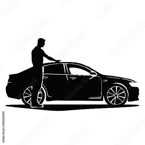 car Wash Silhouette 