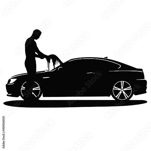 car Wash Silhouette 