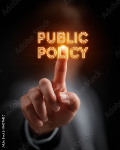 Futuristic Public Policy Digital Interface Innovative Governance Tech Visualization for Strategic Decision-Making in Next-Generation Administrative Frameworks