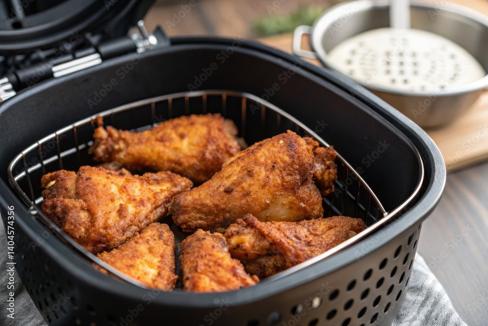 Crispy Fried Chicken Wings in Air Fryer Crispy Fried Chicken Wings in Air Fryer