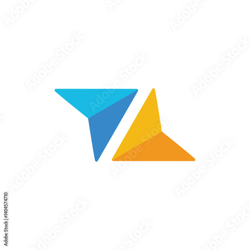 Free Download Abstract business arrow logo symbol vector illustration design - GFXLoad