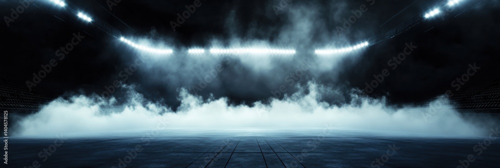 Epic Hockey Arena Cinematographic Experience Immersive Cyberpunk Sports Visualization with Atmospheric Lighting and Dynamic Smoke Effects - Next-Gen Competitive Stadium Design Epic Hockey Arena Cinematographic Experience Immersive Cyberpunk Sports Visualization with Atmospheric Lighting and Dynamic Smoke Effects - Next-Gen Competitive Stadium Design