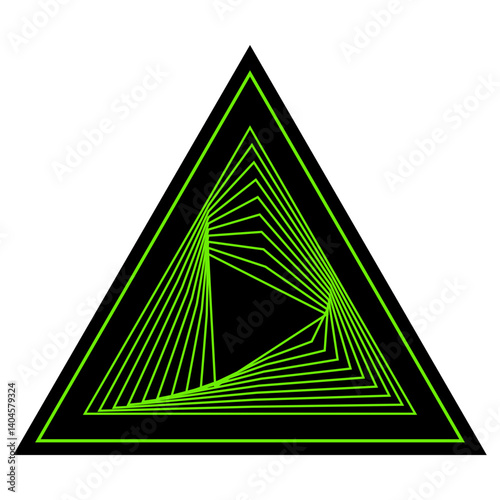 Green Brutalist Sticker