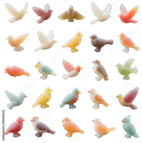 Flying animals, birds, birds of prey, biscuits, desserts, Dim sum, jelly