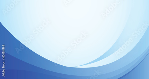blue shiny gradient background with flowing wave thin line papercut design. Premium 3d abstract vector  glowing three dimensional wallpaper for company business banner presentation