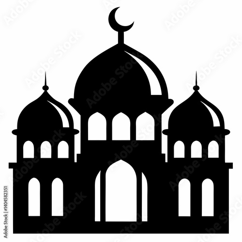 taj mahal vector illustration