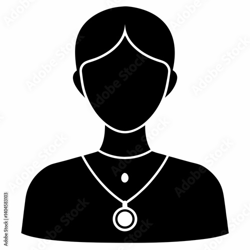 vector silhouette of a man