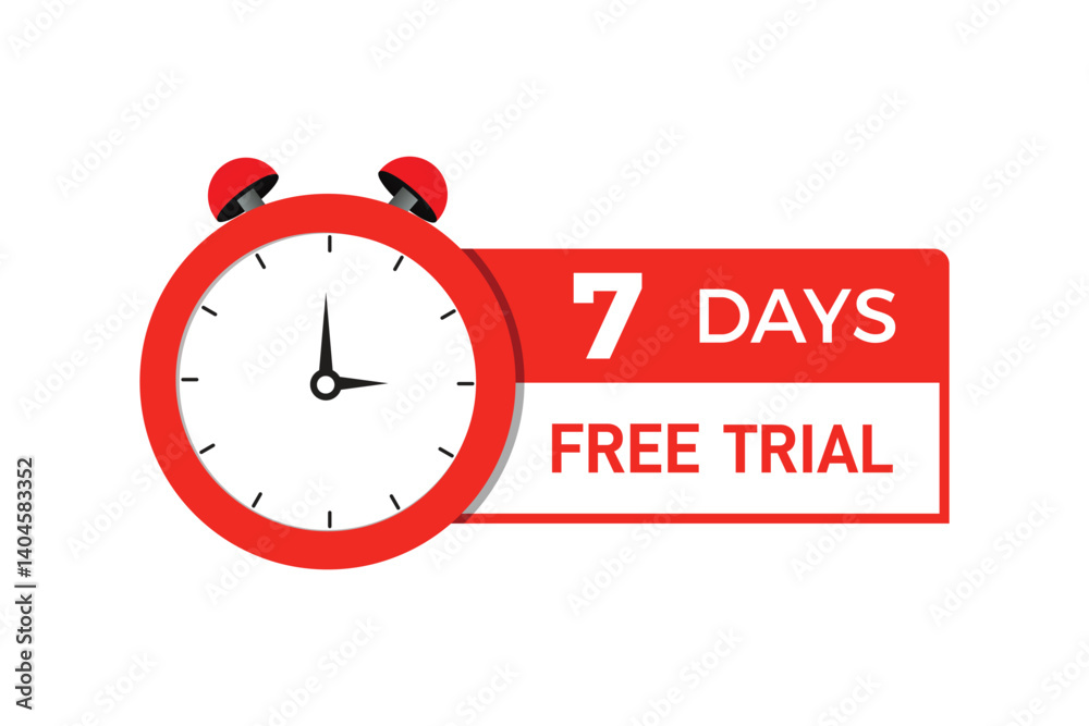 7 days free trial satisfaction promotion design
7 days free trial satisfaction promotion design