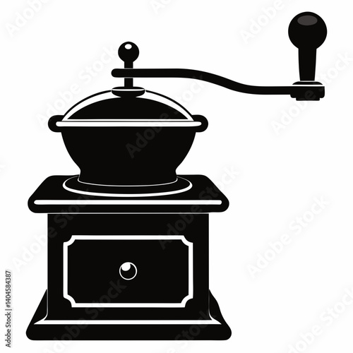vintage coffee grinder