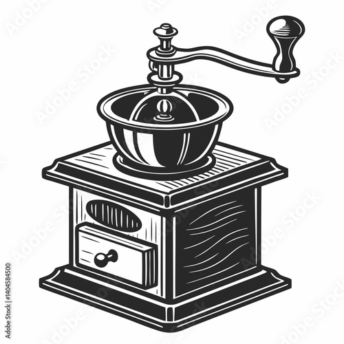 vintage coffee grinder