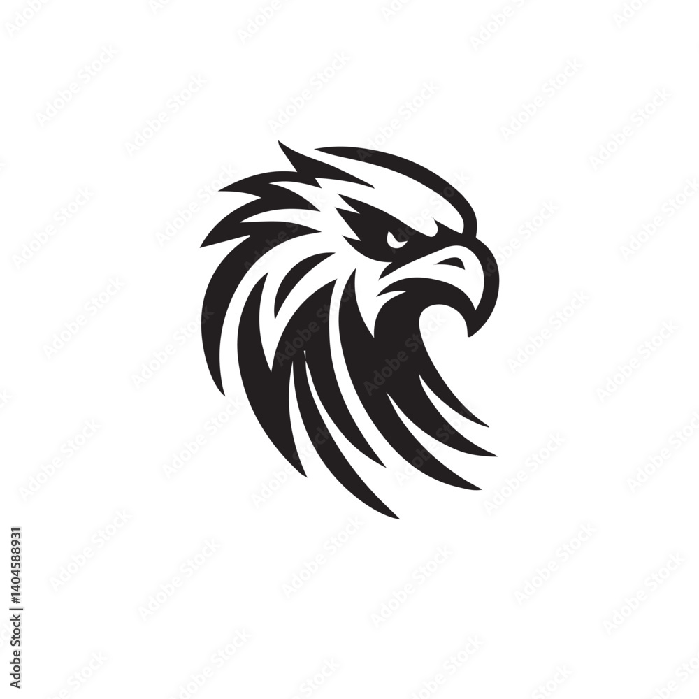 Obraz premium eagle head vector