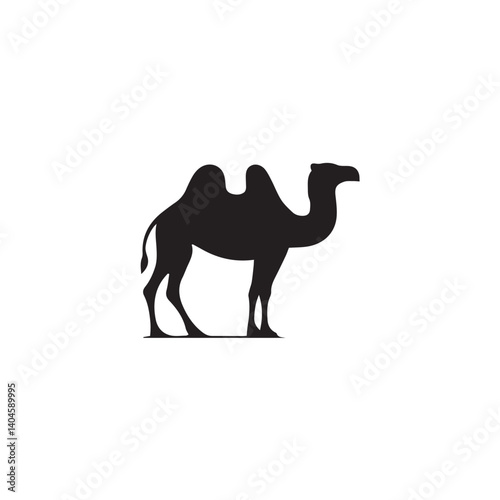 camel on white background